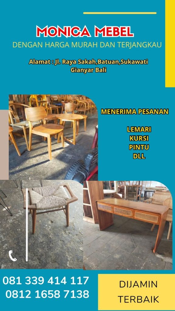 Monica Mebel Gianyar Denpasar Bali | Menerima Pesanan Kursi dan Pintu Gianyar Denpasar Bali | 081339414117