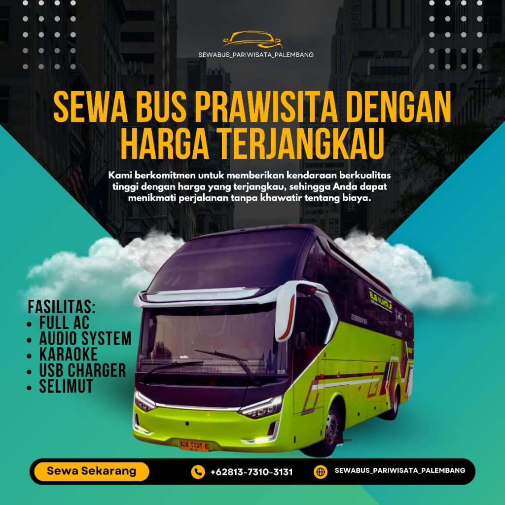 KPN Trans Wisata Palembang | Sewa Bus Pariwisata Palembang | 081373103131