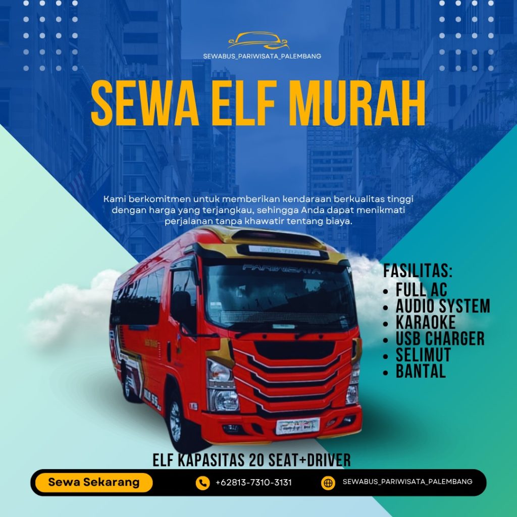 KPN Trans Wisata Palembang | Sewa Bus Pariwisata Palembang | 081373103131