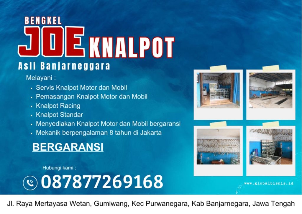 Bengkel Joe Knalpot Banjarnegara | Ahli knalpot mobil dan motor Banjarnegara | Spesialis Bengkel Knalpot Banjarnegara | 087877269168