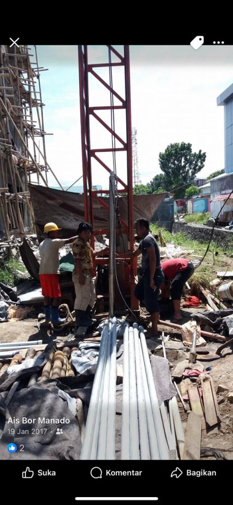 Bor Pile Sulawesi Utara | Bor Air Manado Sulawesi Utara | Bor Sumur Dalam dan Bor Pile Manado | 085395644440