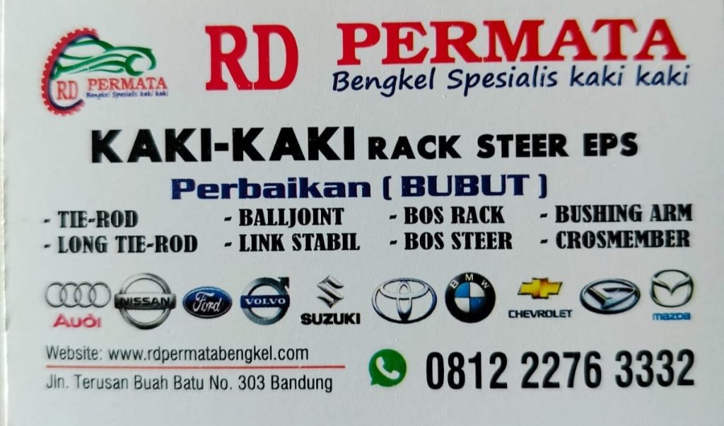 RD Permata Bandung | Bengkel Spesialis Kaki-kaki mobil Bandung | Perbaikan Kaki-kaki Mobil Bandung | 081222763332