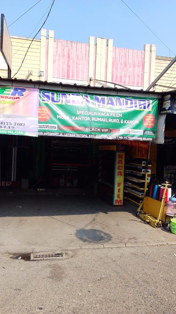 Kaca Film Sunda Mandiri | Kaca Film Terdekat Tangerang Selatan | Kaca Film Tangerang Selatan | Spesialis Kaca Film Tangerang Selatan | 083109918919